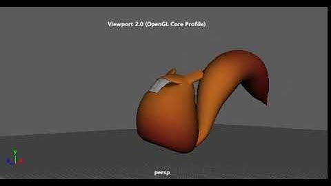 Squirrel Overlapping Action