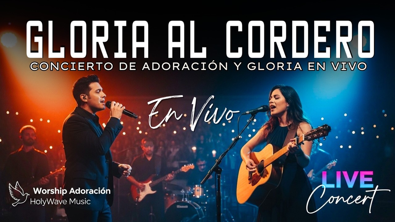 GLORIA AL CORDERO | Noche de Adoración y Unción en Vivo
