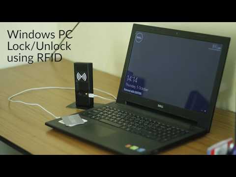 Windows PC Lock/Unlock using RFID