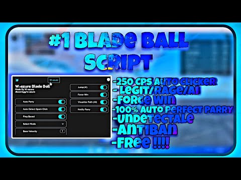 Roblox Script - Blade Ball, W-Azure