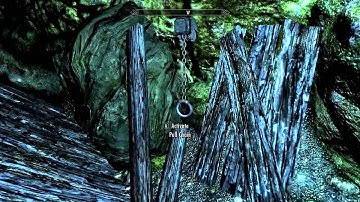 Hidden Chain in Darkfall Cave - Skyrim