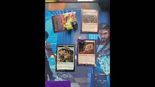 First time ever playing commander in a pod. Ive been missing out! #mtg #mtgcommander #packopening