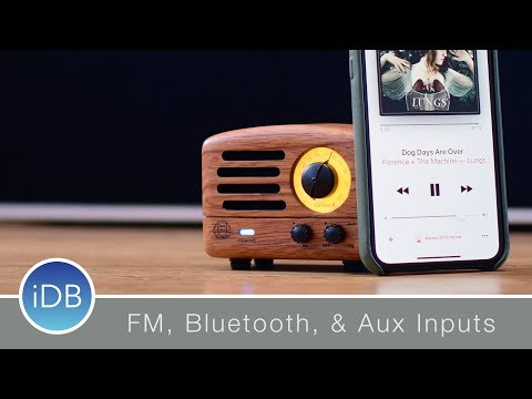 Muzen OTR Wood is a Retro Bluetooth Speaker That Can Stream FM Radio - Review