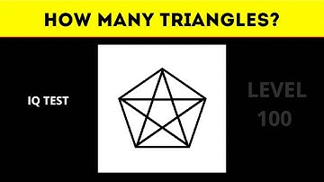 IQ TEST | HOW MUCH OF A TRIANGLE DO YOU SEE?