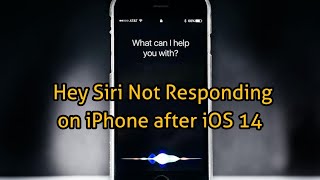 Hey Siri Not Responding on iPhone 8 Plus, 7 Plus, XR, X, Xs Max & 11 Pro Max in iOS 14/13.7 - Fixed
