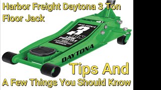 Harbor Freight's  Daytona Floor Jack  What To Know Before You Buy It