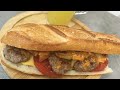 Sandwich kefta avec ses pices bien parfumes