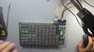 Antminer S9 hash board repair and fault diagnosis/ Ремонт Antminer S9إصلاح لوحة تجزئة وتشخيص الأعطال