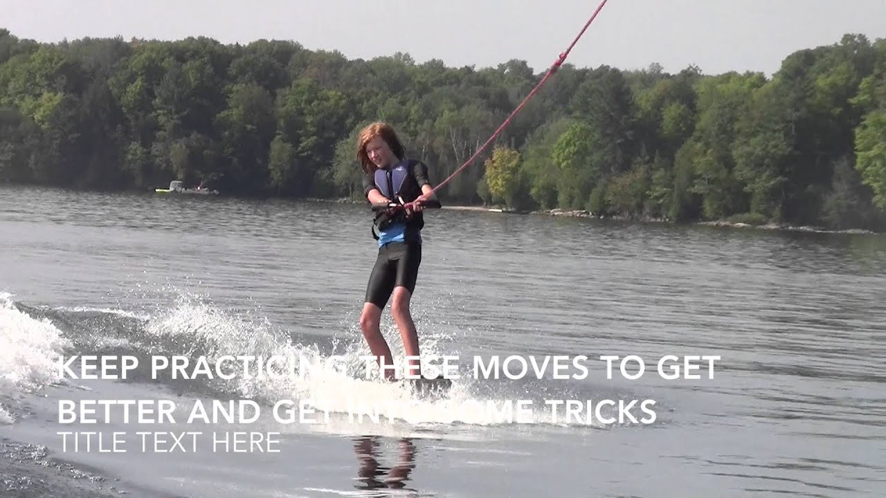 How to wake skate for beginners YouTube