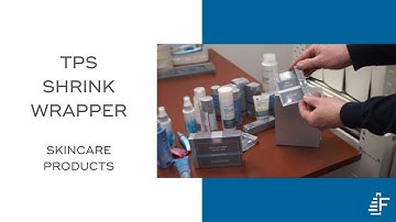 Skin Care Products TPS Automatic L Bar Shrink Wrapping System