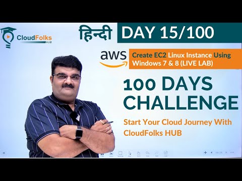 Day 15/100 | How to create and access Linux Instance using Putty ? | SSH access | aws lab Hindi