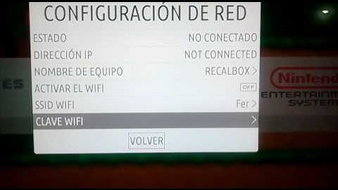 Cómo configurar la red Wifi en Recalbox