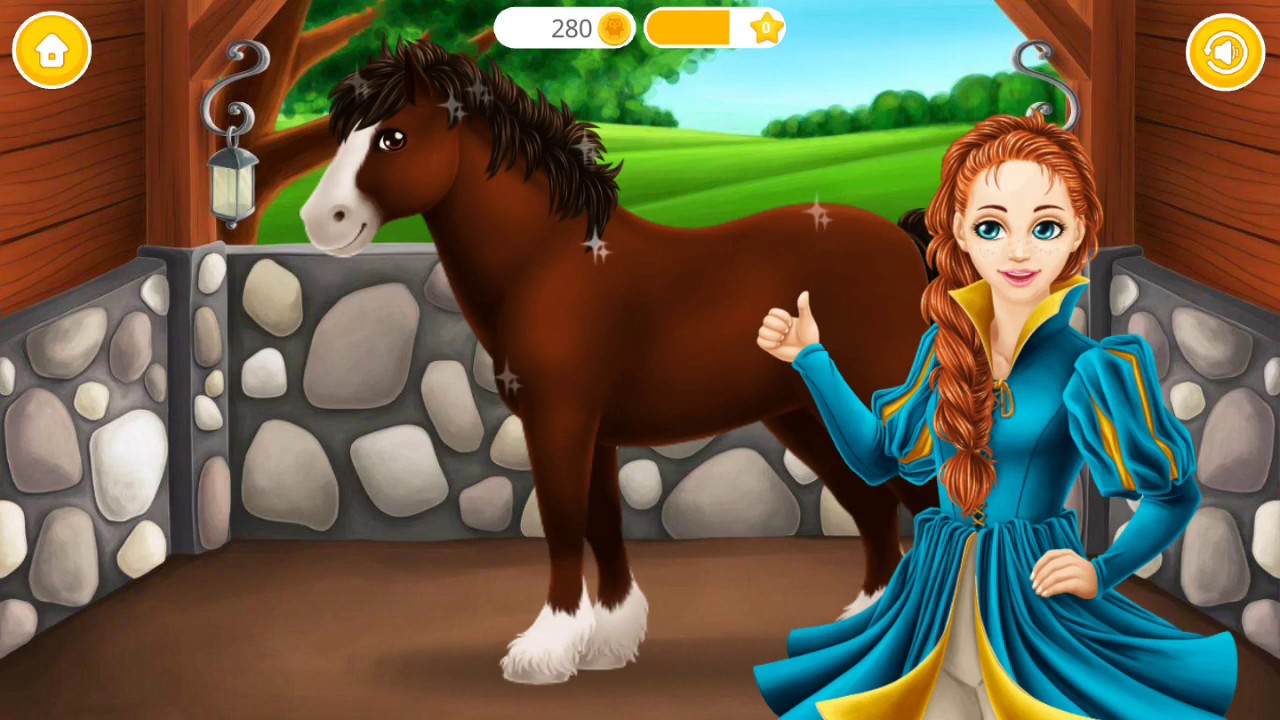 Princess Horse Club 3, baby care game, game for kids YouTube