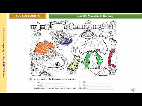 fun for starters 4th Unit 30B