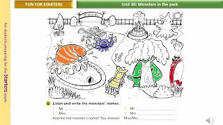 fun for starters 4th Unit 30B