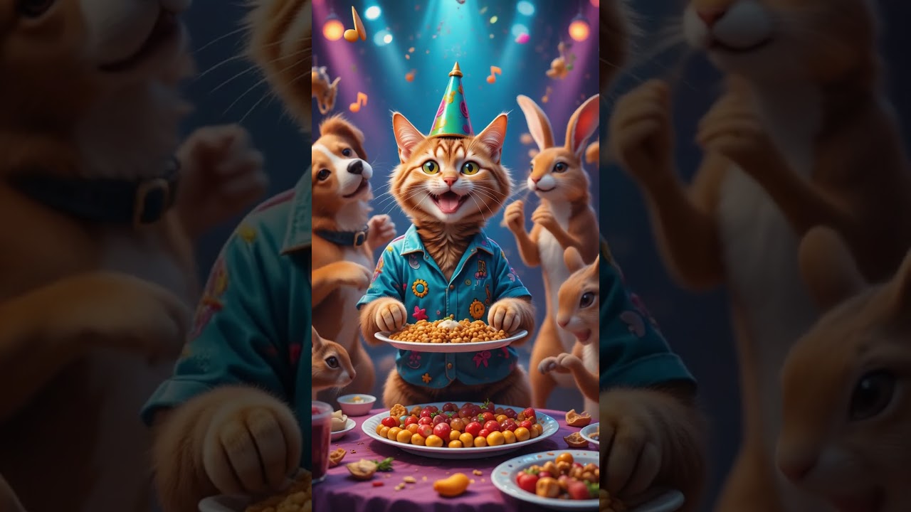 AI-Generated Cat Chef Cooks a Meal – Too Real to Be Fake!