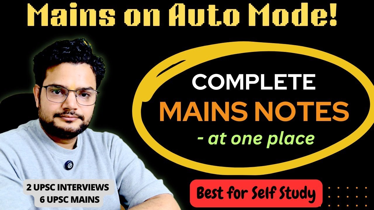 800+ Mains Notes Toolkit for Complete Preparation || By Dhananjay Sir 