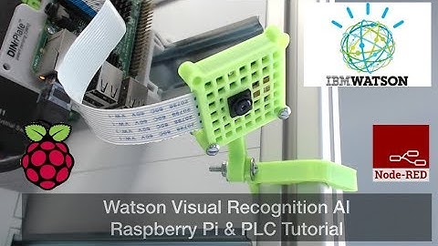 Watson Visual Recognition with Raspberry Pi (NodeRED) & PLC