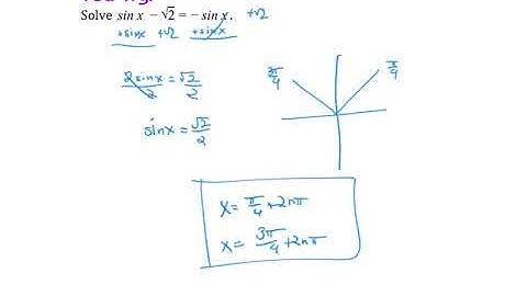 5 3 Day 1 Solving Trig Equations Ex 1 and 2