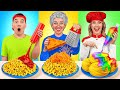 Me vs Grandma Cooking Challenge | Crazy Challenge by Multi DO Challenge