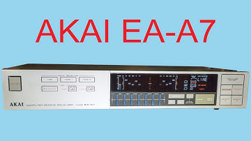 AKAI EA-A7 A Look at the Inside