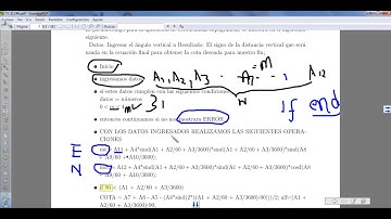 COORDENADAS MATLAB " Pseudocódigo" Parte 02