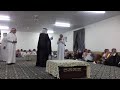 من استقبال قبيلة العمران لشيخ مزكي بن عايد العطاونه الشاعر ابو عمر السويلميين 