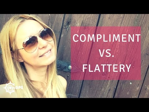 Video: What Is The Difference Between Compliment And Flattery