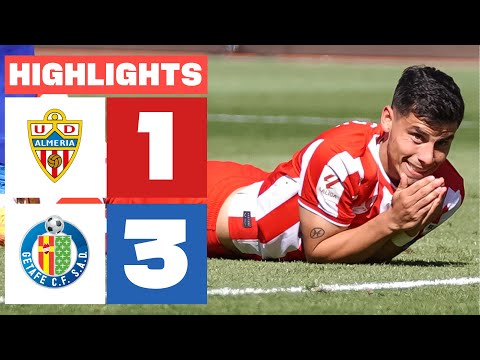 UD ALMERÍA 1 - 3 GETAFE CF | RESUMEN LALIGA EA SPORTS