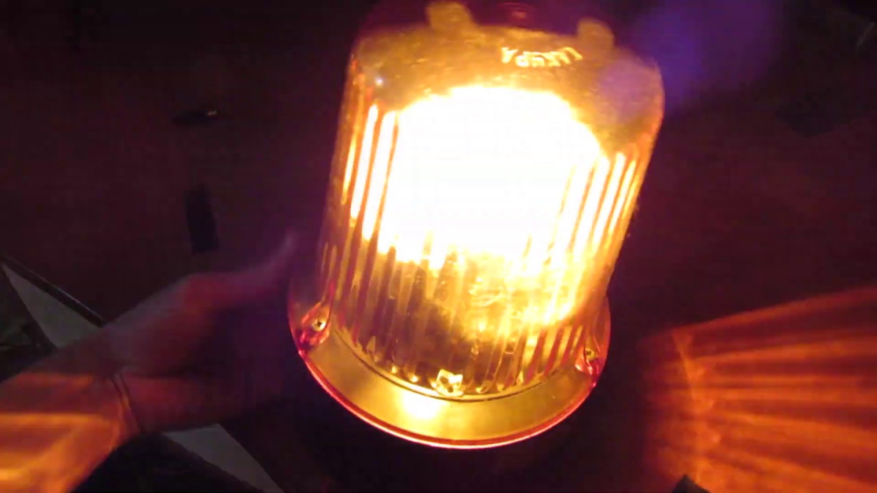 Подключение проблескового маячка,к старому блоку питания от ноута - YouTube