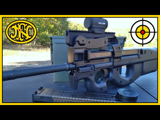 FNH PS90 First Shots Range Testing! 5.7x28 Goodness! class=