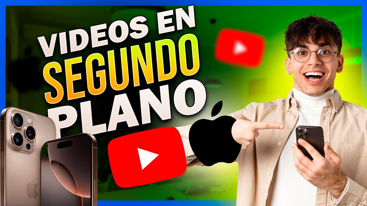 🎬 Cómo REPRODUCIR VIDEOS de YOUTUBE en segundo plano en iPhone - iOS ...