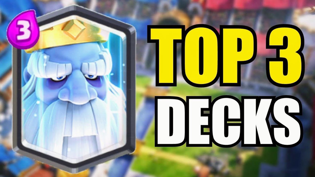 TOP 3 KÖNIGSGEIST DECKS! | Arena 11-12 Deck | Clash Royale deutsch