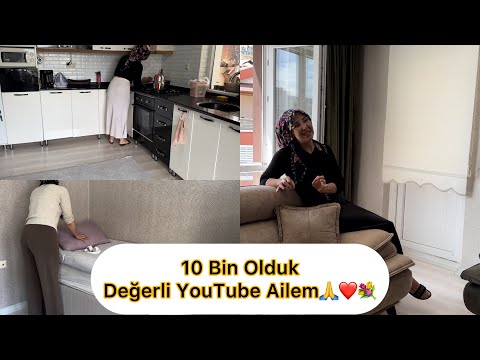 10bine ÖZEL TEMİZLİK ÇOK TEŞEKKÜR EDERİM YOUTUBE AİLEM🙏❤️💐🥰