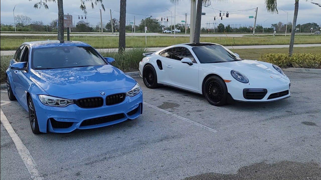 2016-bmw-m3-downpipes-ots-e30-vs-2018-porsche-911-turbo-s-cat-delete