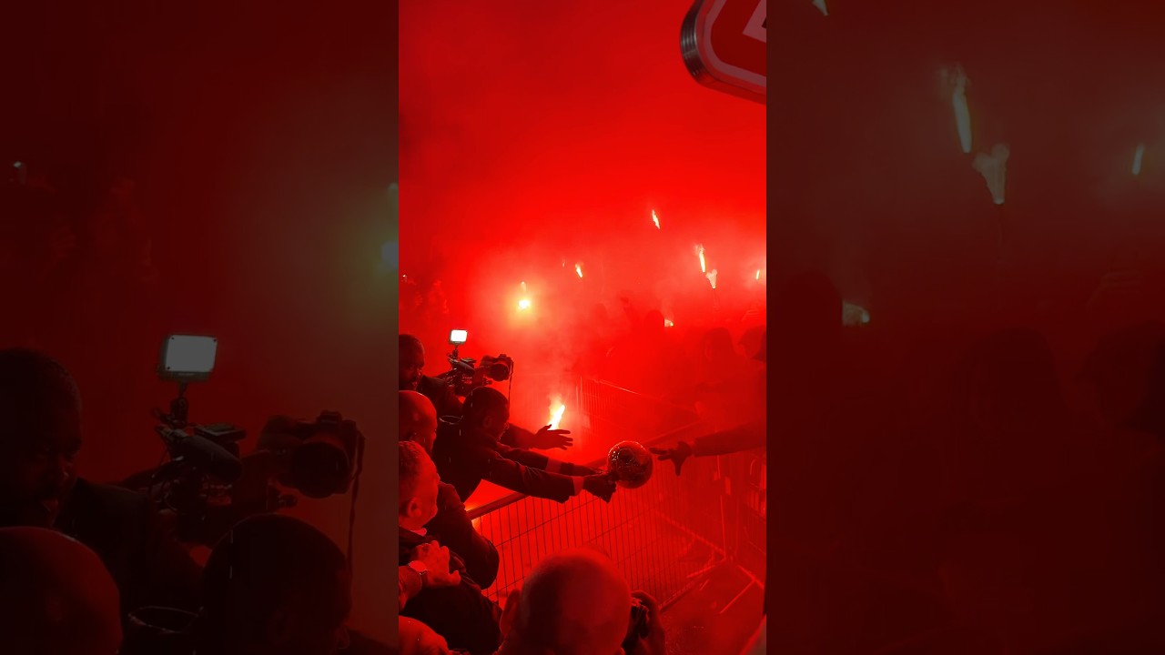 Next-level vibes. 🤯🔥 #ballondor  #dembele