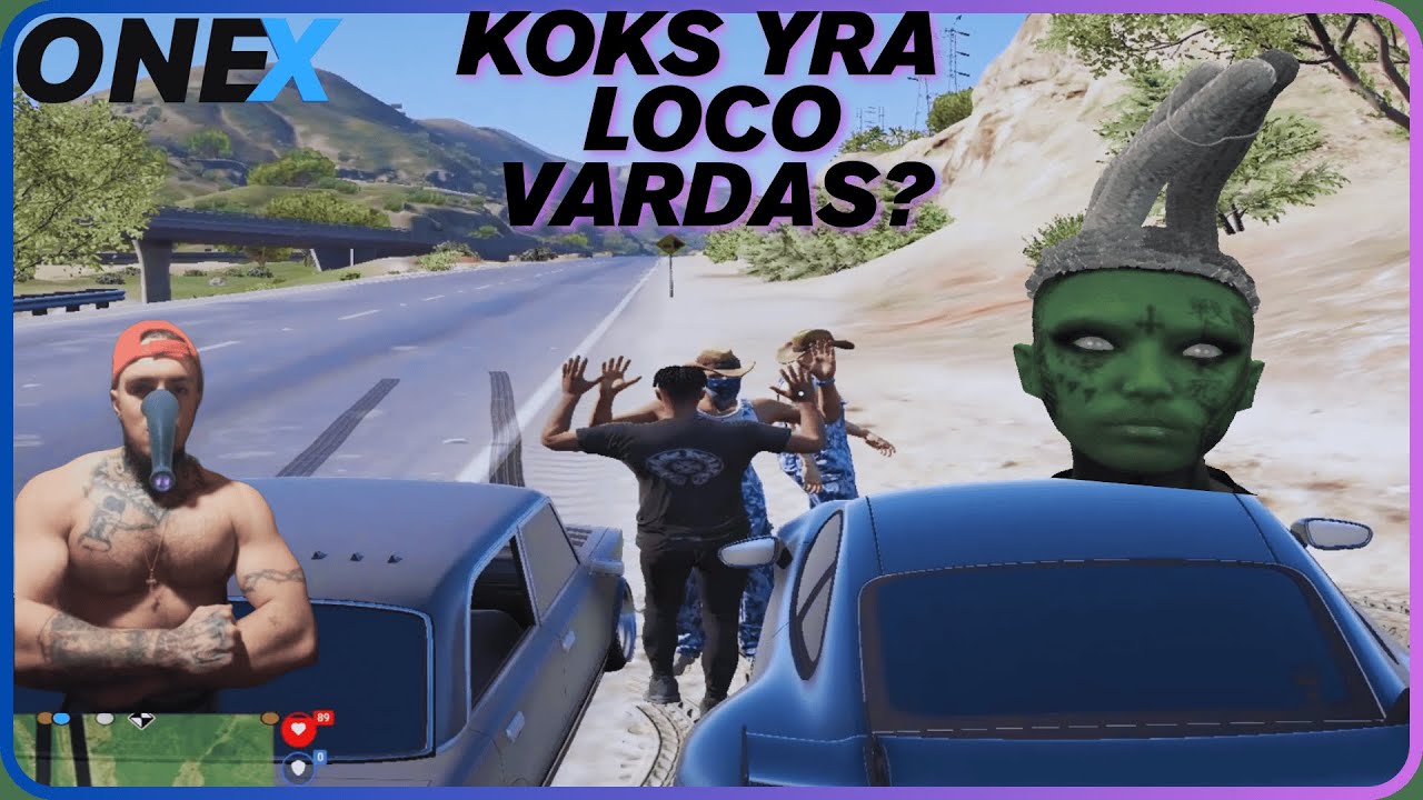 KOKS YRA LOCO VARDAS ? │ APKLAUSINĖJAME RIMČIAUSIUS SERVERIO BAHURUS ONEX.LT SERVERYJE #1