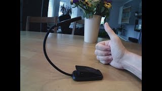OMERIL Rechargeable Book Light - short Product Review