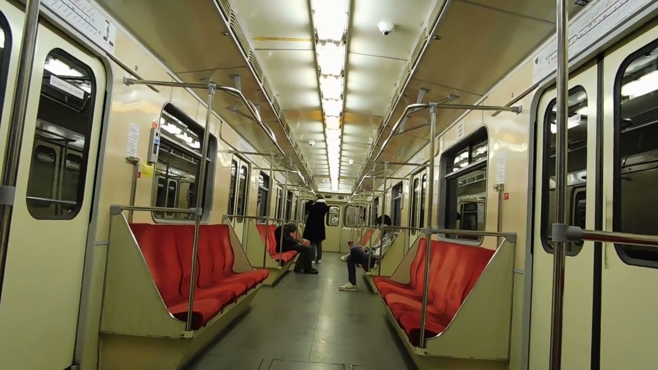 Metro Warszawskie - 81.717/81.714 #08 (*) - Przejazd - Imielin - Kabaty