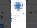 flower equation||desmos graph calculator #math #desmos #mathamatics #animation #desmos #shorts