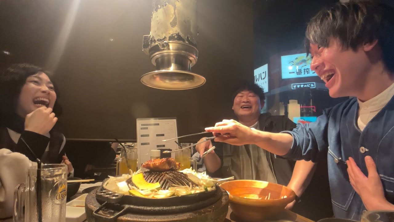 【vlog】視聴者とジンギスカン食べながら、すすきのの夜について喋りたい