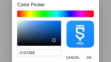 How to do a Color Picker Dialog in Sketchware?
