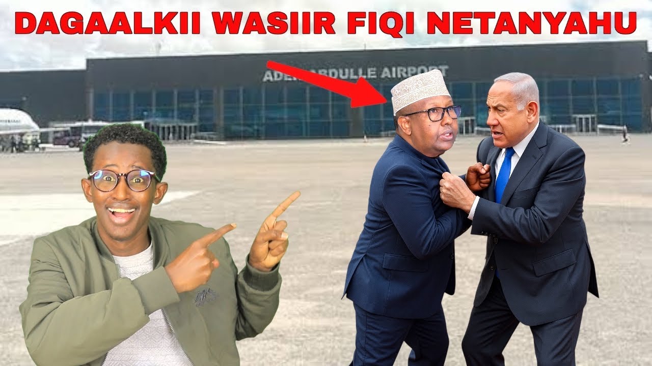 ALAAHU AKBAR WASIIR FIQI CAAWA DHARBAAXAY NETANYAHU BAHDIL CULUS KUDHACAY ISRAEL FALSTIIN GUULAYSTEN