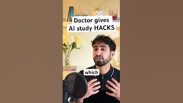🩺Doctor Study (AI) HACKS🔥#ai #chatgpt #studyhacks #leavingcert #exam #study #medicine #doctor