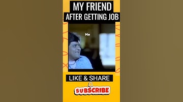 My Friend after getting Job.. #bhaskarsarea #motivation #apdsc #dsc #dsc2025 #shorts #viralvideo