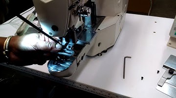 LK1900B SEWING TABS AND CHANGING CLAMPS