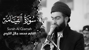 تلاوة مبكية ابداعية للقارئ محمد جلال الكردي ما تيسر من سورة القيامة