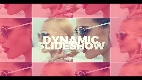 Dynamic Slideshow ( After Effects Template ) @aetemplates