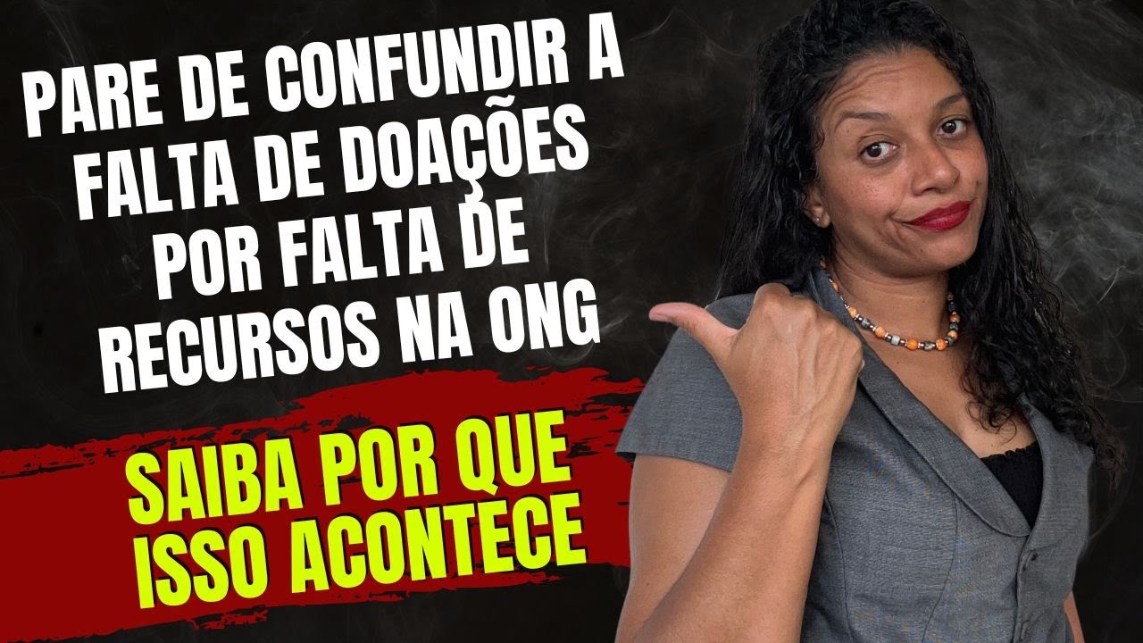 Pare de confundir a falta de doações por falta de recursos na ONG, saiba por que isso acontece