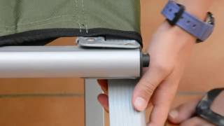Cama Portatil Songmics. Camping. Patio. Siesta. Emergencias.